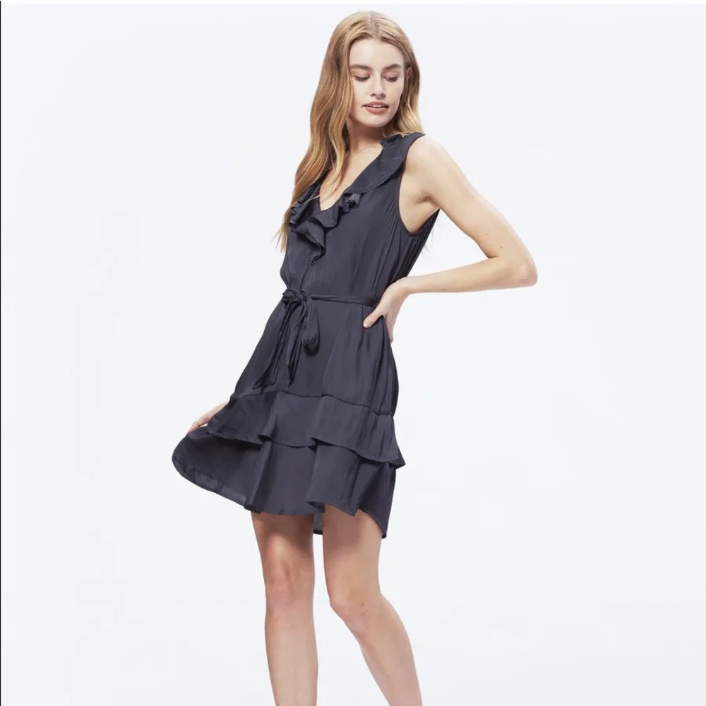 Paige Exclusive Frieda Dress - Obsidian